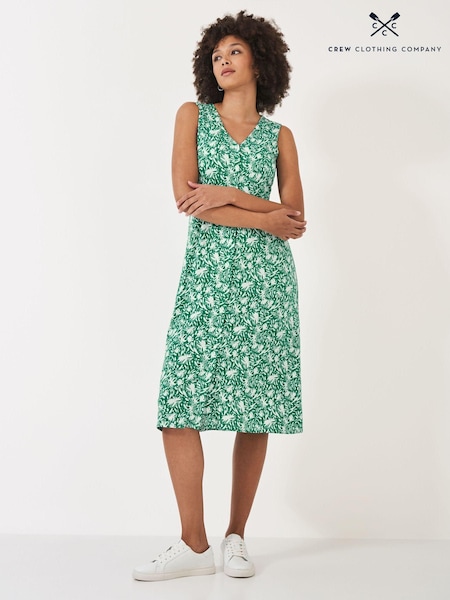 Verde - Crew Clothing Fără mâneci Jersey Rochie (B90409) | 271 LEI