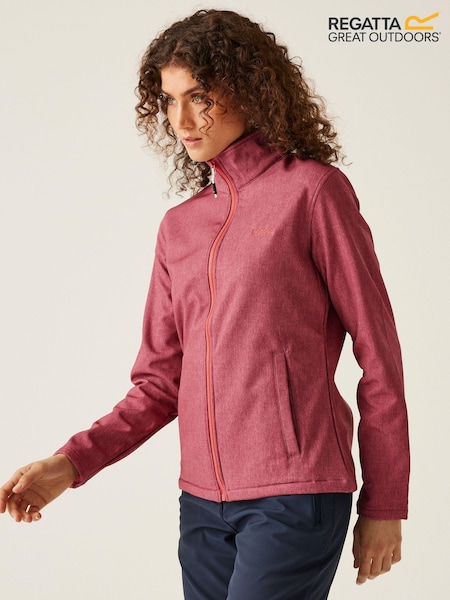 Rouge - Regatta Résistant à la douche Connie V Softshell Veste (B90436) | € 20