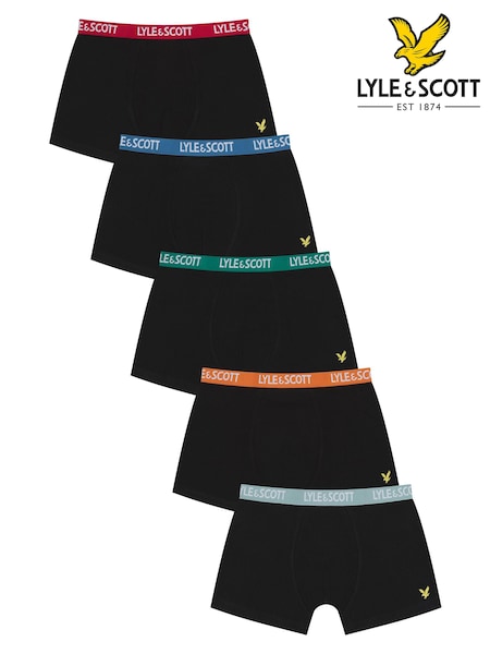Lyle & Scott Underwear Boys Ned Trunks 5 Pack (B90528) | 50 €