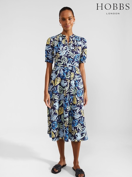 Hobbs Black Petite Merle Dress (B90631) | €203