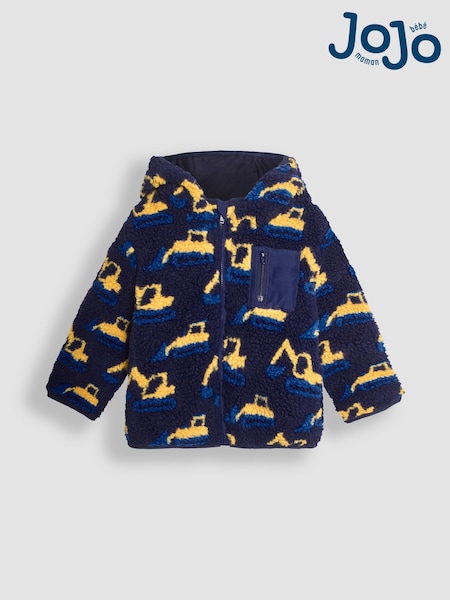 JoJo Maman Bébé Zip Up Lined Teddy Fleece (B91060) | 48 €