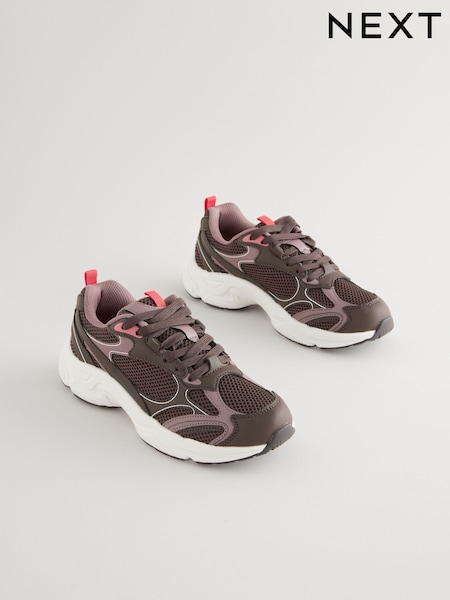 Brown Forever Comfort® Dad Chunky Trainers (B91177) | AED88