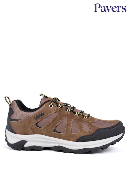 Ruskea - Pavers Lace Up Leather Trainers (B91247) | €77
