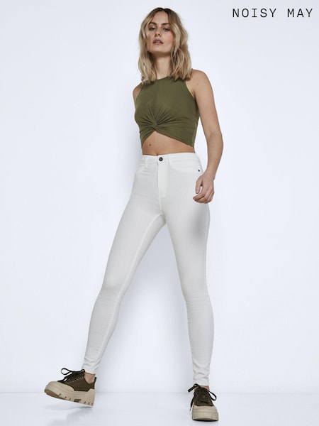 NOISY MAY High Waist Skinny Stretch Jeans (B91297) | €17