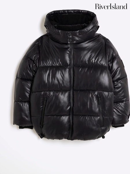 River Island Boys Heavy Weight Puffer Coat (B91347) | 146 LEI