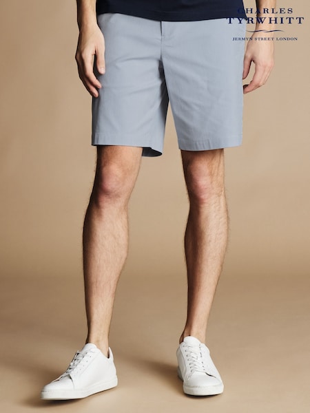 Charles Tyrwhitt Blue Cotton Stripe Shorts (B91398) | €72