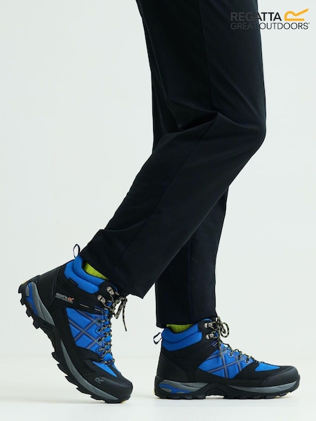 Regatta Blue Mens Samaris III Walking Boots (B91428) | ₪422