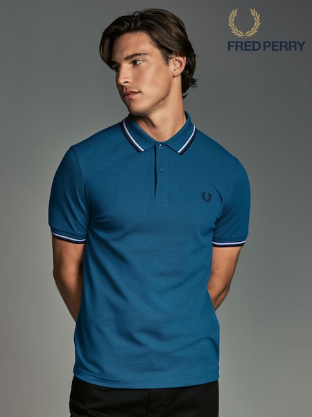 Fred Perry Twin Tipped Polo Shirt (B91697) | ‏203 د.إ.‏