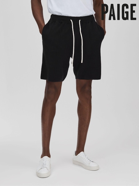 Musta - Paige Drawstring Sweat Shorts (B91969) | €323