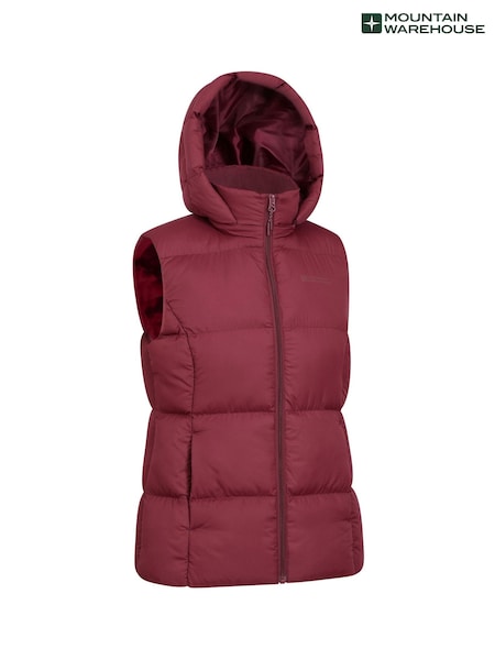 Mountain Warehouse Red Astral II Womens Water-Resistant Padded Gilet (B91974) | R$ 475