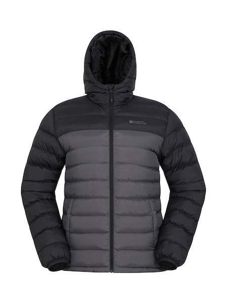 Mountain Warehouse Dark Grey Seasons II Mens Water Resistant Padded Jacket (B92030) | $112