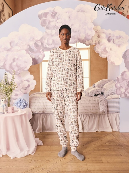 Cath Kidston 100% Cotton Henley Pyjamas (B92047) | 37 €