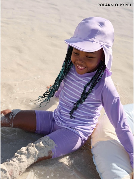 Polarn O. Pyret Purple UV Legionnaire Hat (B92092) | €10
