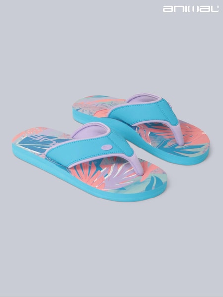 Animal Pink Kids Swish Flip-Flops (B92134) | 52 QAR