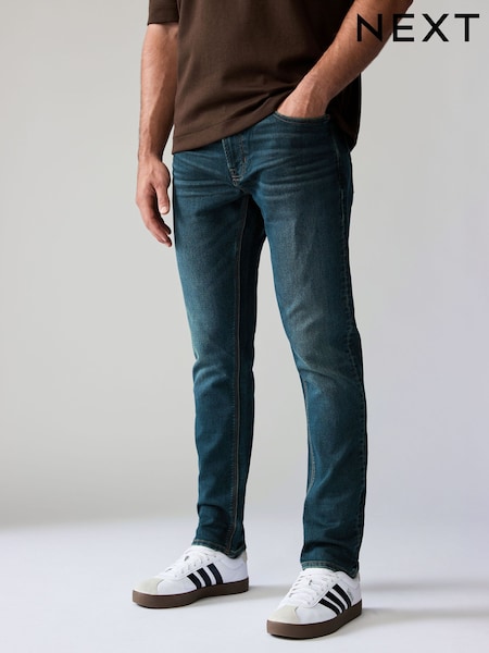 Dunkles Blau Vintage - Comfort Stretch Jeans (B92195) | 20 €