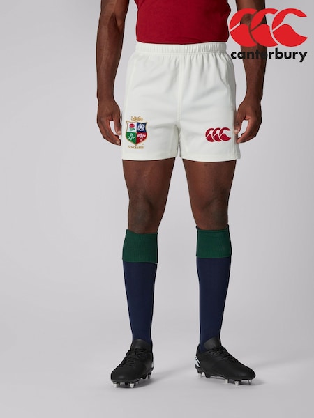 Canterbury Cream British & Irish Lions Rugby Match Shorts (B92223) | R$ 345