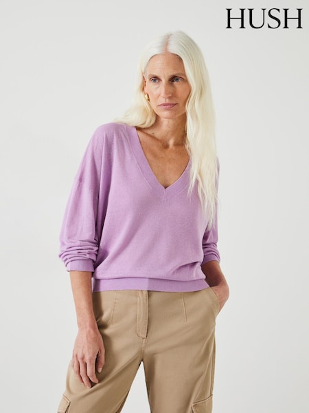 Hush Aston Linen Blend Knitted Top (B92378) | 40 €