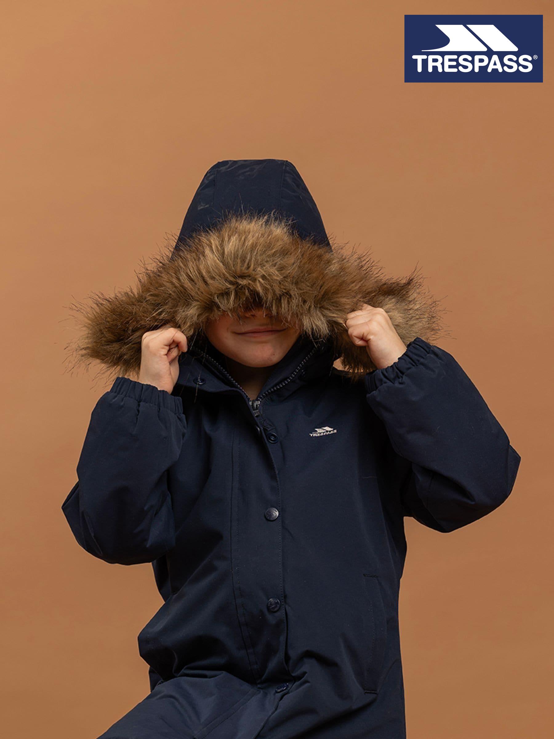 Trespass girls parka hot sale