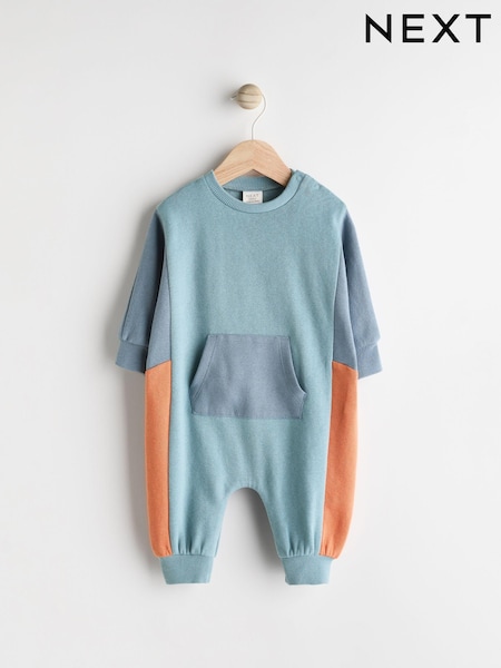 Blue Baby Sweat Romper (B92843) | AED49 - AED56