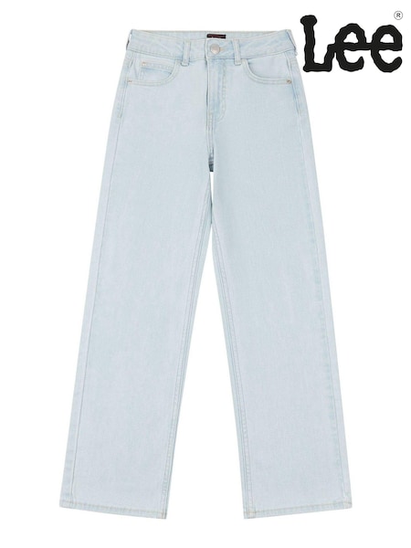 Lee Light Blue Girls Carol Straight Leg Jeans (B93042) | R$ 395 - R$ 475