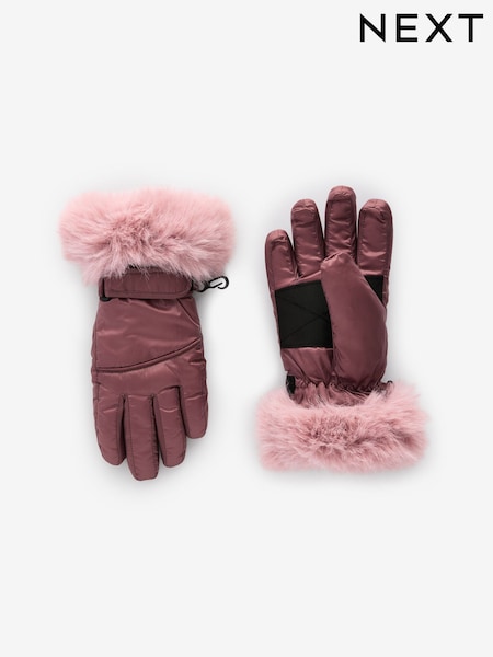 Розовый - Ski Gloves (3-16yrs) (B93194) | €11 - €14