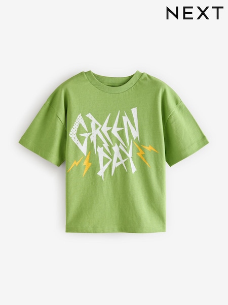 Green Licensed Music T-Shirt (3-16yrs) (B93222) | €18 - €21