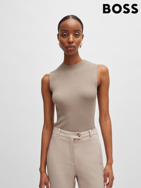 BOSS Sleeveless Mock-Jumper (B93295) | 99 €