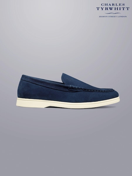 Charles Tyrwhitt Charles Tyrwhitt Blue Slip-Ons Shoes (B93397) | € 79