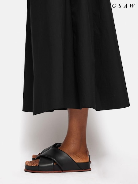 Jigsaw Black Agnes Sliders (B93547) | €82