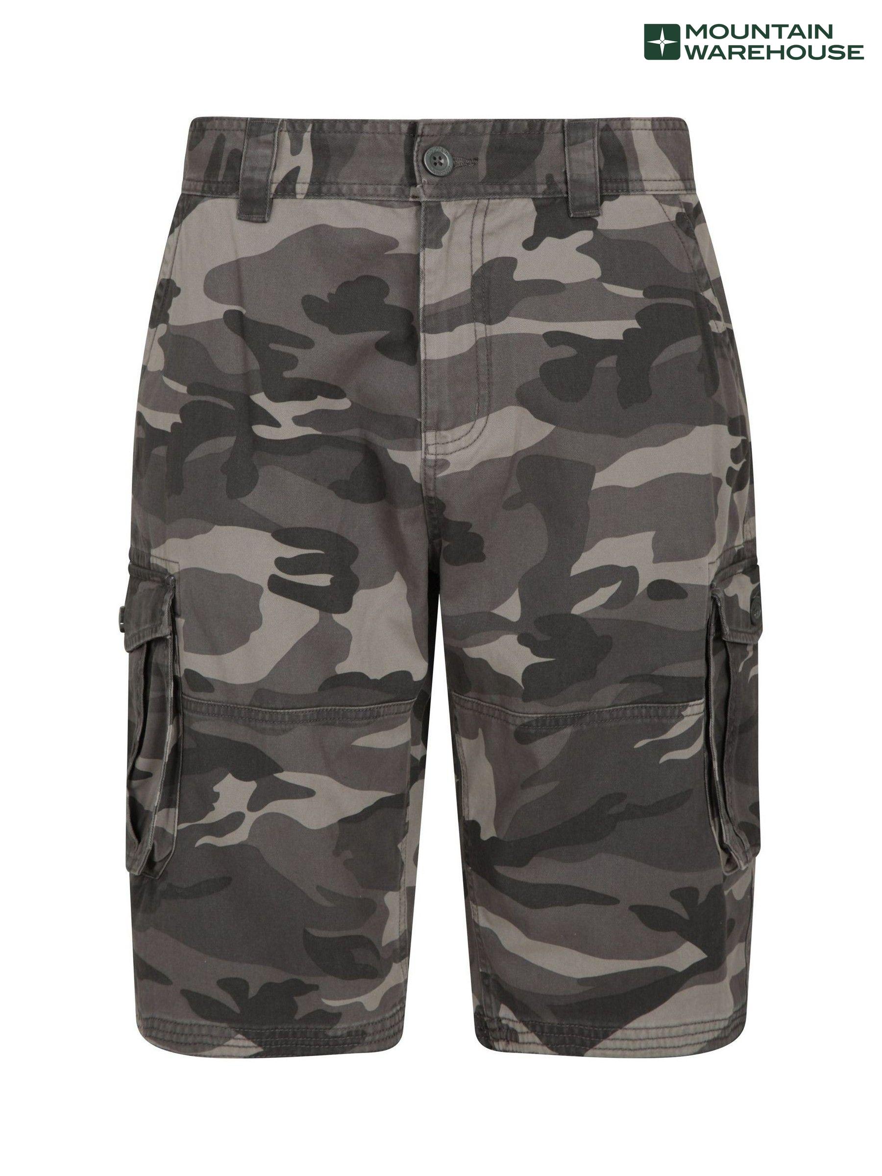 Cargo shorts camouflage mens shop