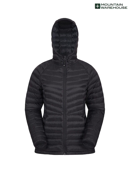 Mountain Warehouse Black Womens Skyline Hydrophobic Down Jacket (B93656) | AED652