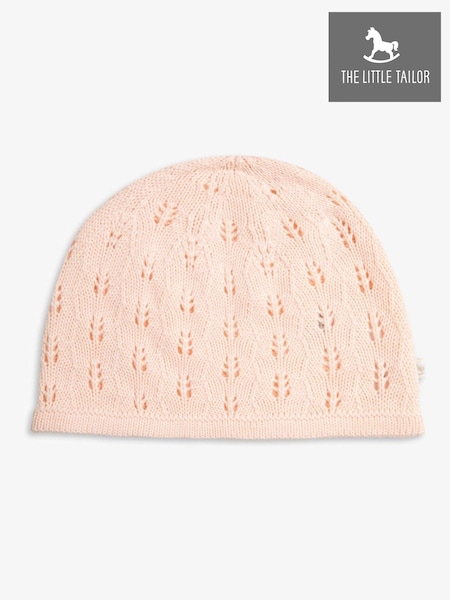 The Little Tailor Baby 100% Cotton Pointelle Knitted Hat (B93925) | 17 €