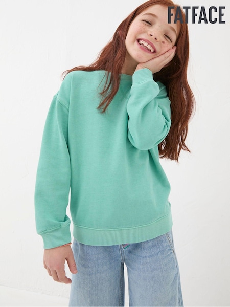 FatFace Tilbury Green Crew Sweatshirt (B93999) | €13