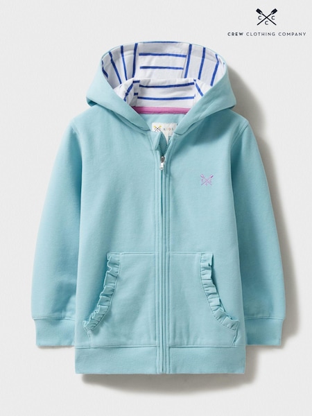 Crew Clothing Blue Plain Cotton Classic Hoodie (B94077) | €20 - €27