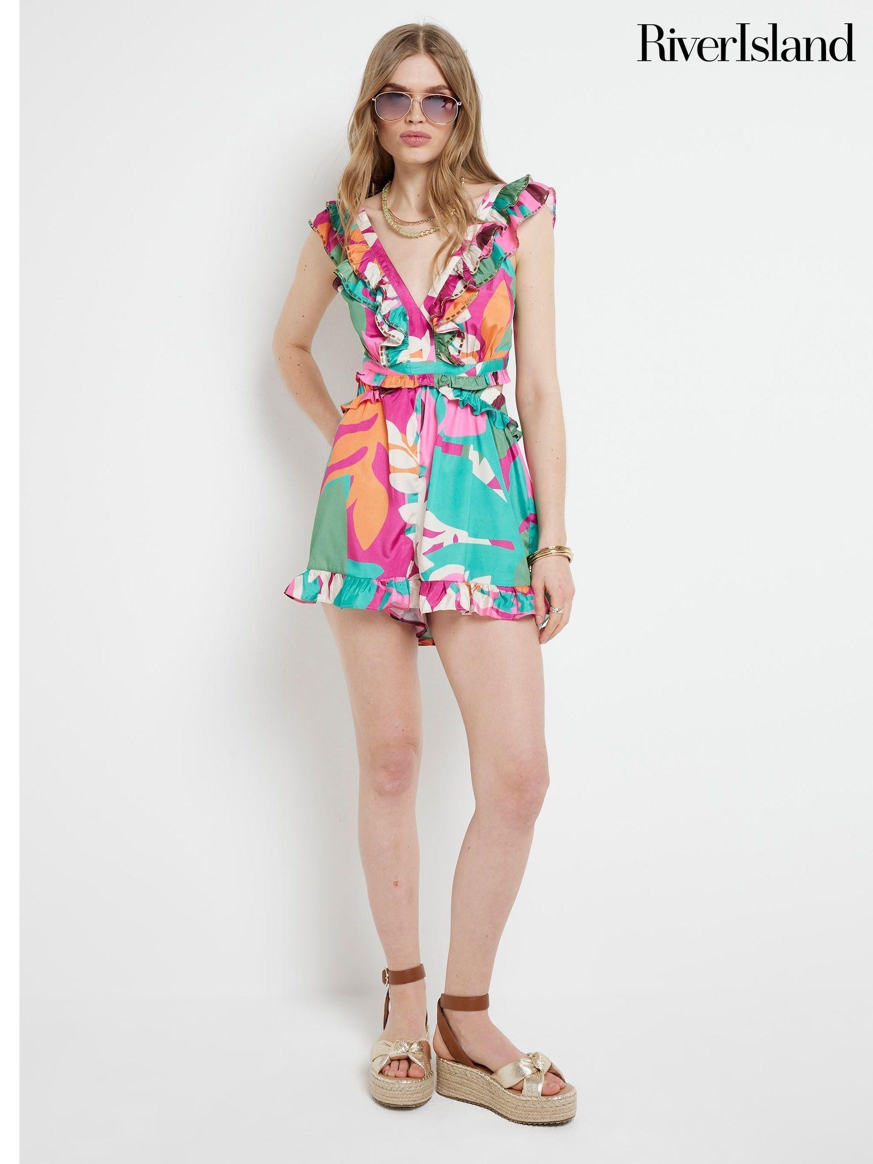 River island womens playsuits sales