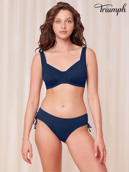 Triumph Blue Summer Mix & Match Wired Bikini Bra (B94316) | €25