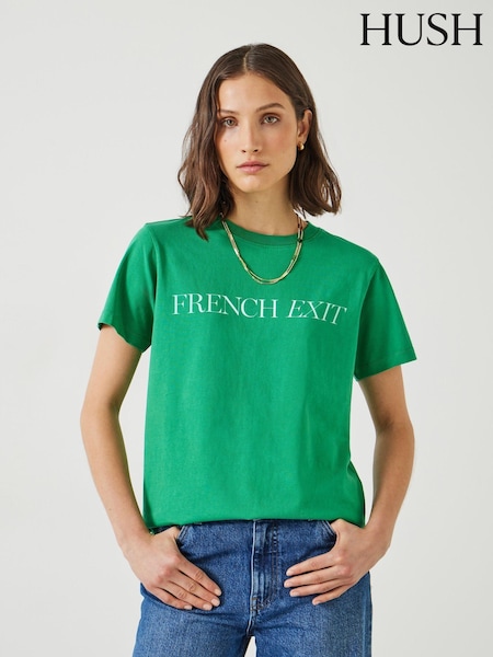Hush French Exit 100% Cotton T-Shirt (B94514) | 27 €