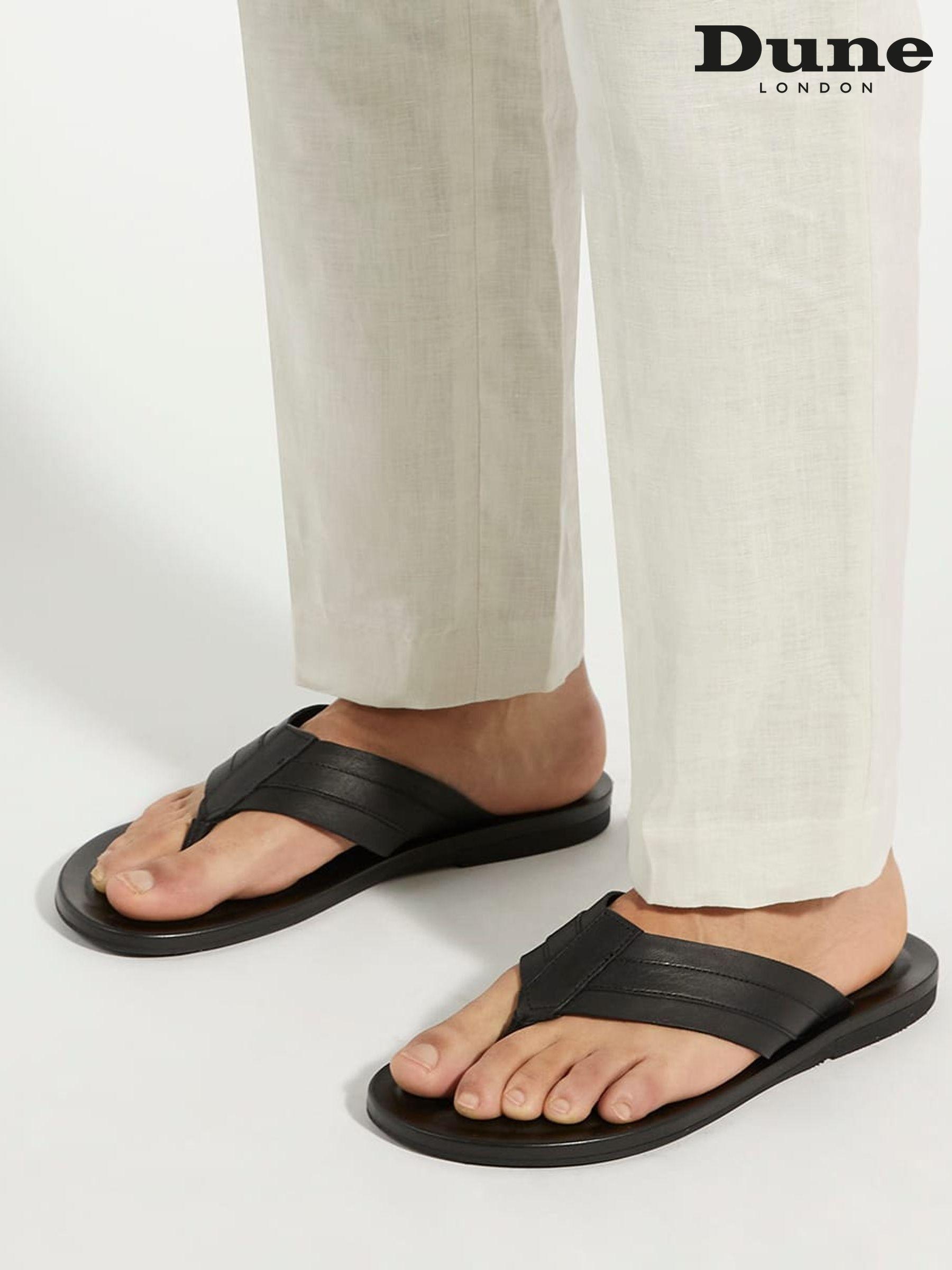 Dune ladies flip flops online