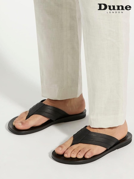 Dune London Fredos Toe Post Sandals (B94737) | 98 €