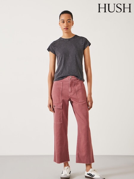 Hush Red Issy Cropped Jeans (B94749) | €54
