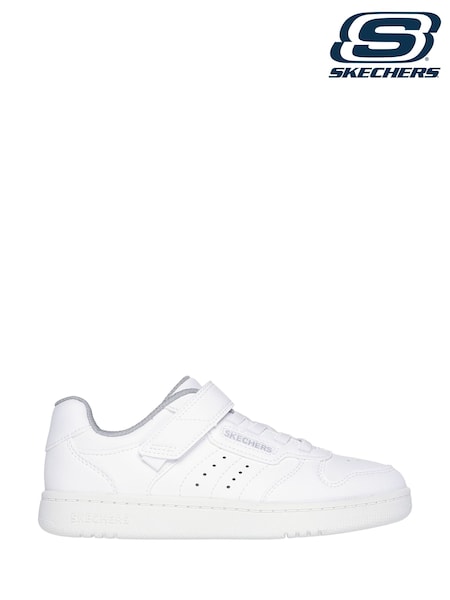 Skechers White Quick Street Trainers (B94950) | €21.50