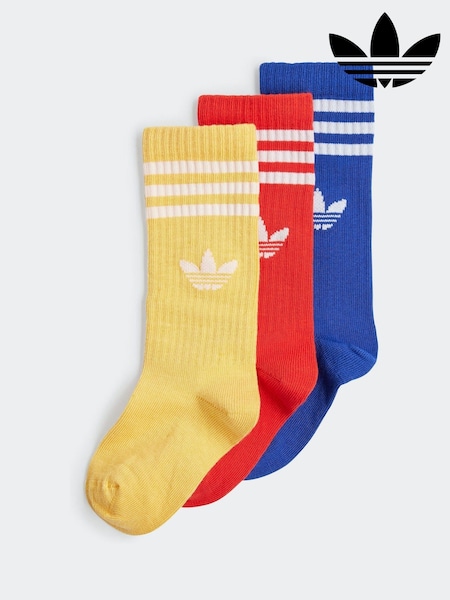adidas Originals Multi Crew Socks 3 Pack (B95260) | €9