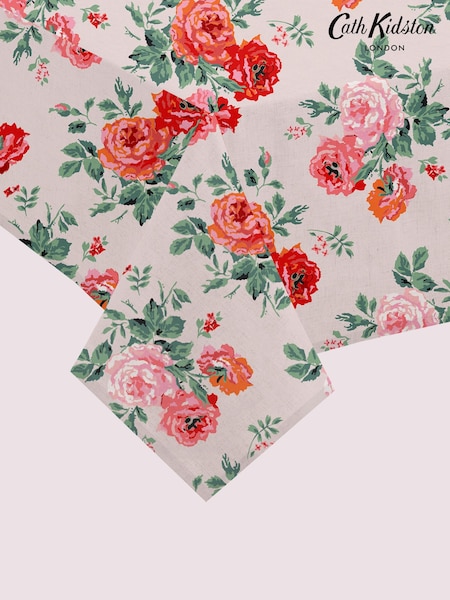 Cath Kidston Pink Archive Rose Tablecloth (B95318) | €54