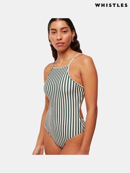 Whistles Stripe Swimsuit (B95319) | 663 LEI