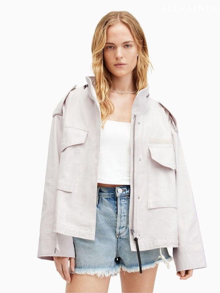AllSaints Grey Amelia Jacket (B95383) | €159