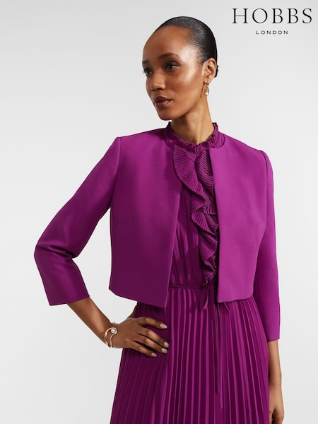 Hobbs Purple Elize Jacket (B95665) | €83