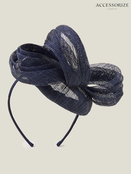 Accessorize Blue Peggy Pill Box Fascinator (B95858) | €38