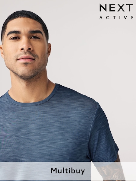 Steel Blue Active Gym Training T-Shirt (B95882) | R$ 155