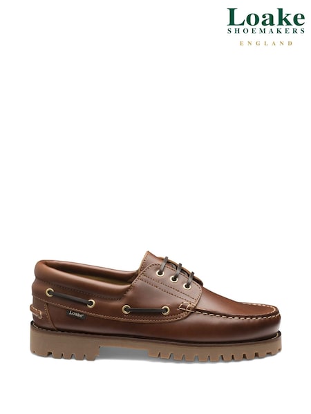 Loake Moccasin Deck Brown Shoes (B95884) | € 137