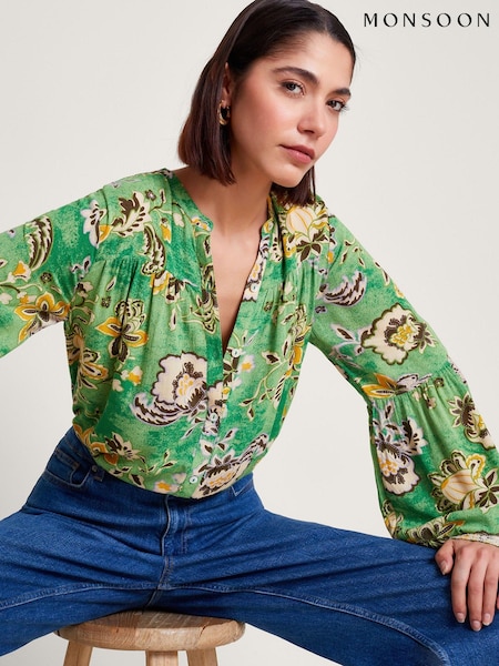 Monsoon Juliet Floral Blouse (B95891) | 196 LEI
